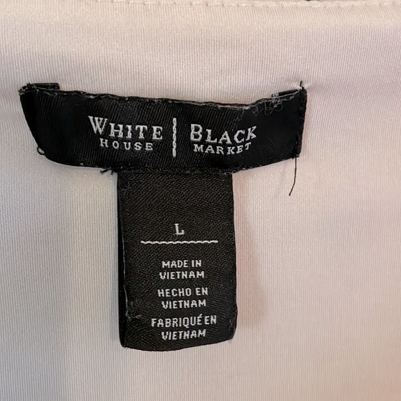 WHBM top-size L. Keyhole neckline, lined. - Picture 3 of 6